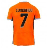 Inter Milan Juan Cuadrado #7 Tretí futbalový dres 2023-24 Krátky Rukáv